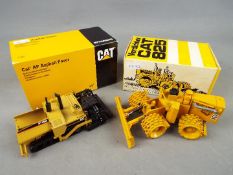 NZG - Two boxed diecast 1:50 scale scale construction vehicles by NZG.