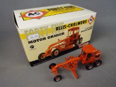 First Gear - A boxed diecast 1:50 scale First Gear Allis Chalmers Forty Five Motor Grader,