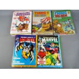 Comics - Marvel comics Captain Britain,