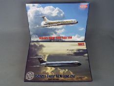 Roden - a collection of two Roden all plastic model kits to include a Vickers Super VC-10 type 114