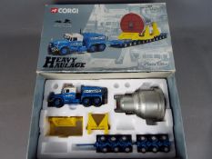 Corgi Heavy Haulage - A boxed Corgi Heavy Haulage #18001 Scammell Contractor with Nicholas Bogie