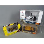 Norscot - Three boxed 1:50 scale diecast construction vehicles by Norscot.