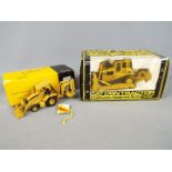 NZG - Two boxed diecast construction vehicles by NZG in 1:50 scale.