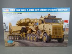 Hobby Boss - an M1070 Truck Tractor & M1000 Heavy Equipment Transporter Semi-trailer by Hobby Boss,