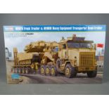 Hobby Boss - an M1070 Truck Tractor & M1000 Heavy Equipment Transporter Semi-trailer by Hobby Boss,