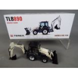 NZG - A boxed diecast 1:50 scale NZG #915 Terex TLB890 Backhoe Loader.