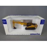 Universal Hobbies - A boxed diecast 1:50 scale Komatsu PC450 Excavator with Short Trowel.