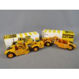 NZG -Two boxed diecast 1:50 scale scale construction vehicles by NZG.