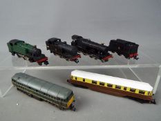 Graham Farish, Lima - A small collection of unboxed N Gauge diesel and Steam locomotives.