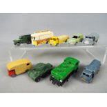 Matchbox,- A collection of 9 unboxed diecast model vehicles by Matchbox.