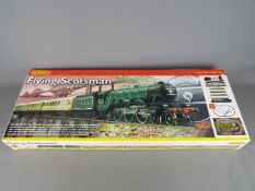 Hornby - A boxed Hornby OO gauge R1039 Flying Scotsman Electric Train Set.