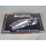 Moebius Models - A boxed 1:4105 scale 'Battlestar Galactica' plastic model kit.