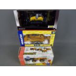 First Gear, Motorart, Joal - Three boxed diecast 1:50 scale construction vehicles.