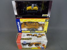 First Gear, Motorart, Joal - Three boxed diecast 1:50 scale construction vehicles.