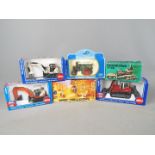 Gescha, Siku, Matchbox, Other - Six boxed diecast model vehicles.