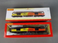 Hornby - an OO gauge class 60 Co-Co diesel locomotive DCC Ready 'Clic Sargent', Colas Rail Freight,