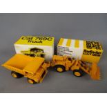 NZG -Two boxed diecast 1:50 scale scale construction vehicles by NZG.