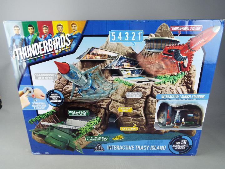 Gerry Anderson - Thunderbirds - an interactive Tracy Island with sound by Vivid model No.