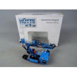 ROS Models - A boxed diecast 1:50 scale Hutte HBR 605 Hydraulic Drill Rig by ROS Models.