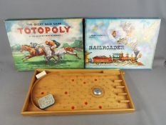 Waddingtons, Other - Three boxed vintage games, including Waddingtons Totopoly,