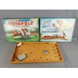 Waddingtons, Other - Three boxed vintage games, including Waddingtons Totopoly,