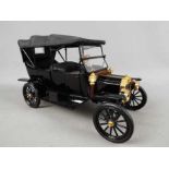Franklin Mint - a 1:16 scale Model T Ford, unboxed, excellent, clean,