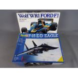 Tamiya Wolf WR1 FORDF1 Scale 1:12 Kit No BS1224:3500, Revell F-15 E/D Eagle Scale 1:32 4788.