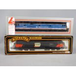 Mainline, Lima - Two boxed OO gauge diesel locomotives. Lot consists of Lima #205280 Class 50 Op.No.