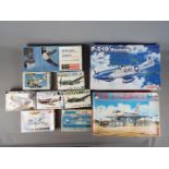 Dragon, Esci, Academy, Revell, ARII, Others - 10 boxed plastic model kits in various scales.