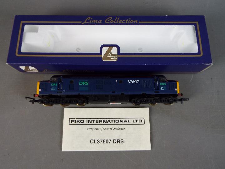 Lima - A boxed Lima #205208 Limited Edition no 116 of 750 OO gauge Class 37 diesel locomotive, Op.