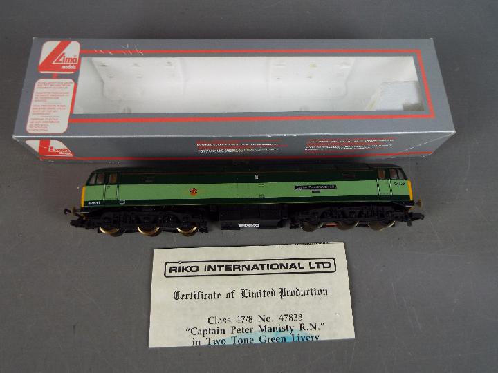 Lima - A boxed Lima #205089 Limited Edition no 316 of 850 OO gauge Class 47 diesel locomotive, Op.