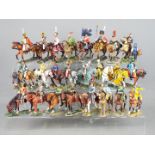 Del Prado - A collection of 26 unboxed predominately mounted soldiers from various historical