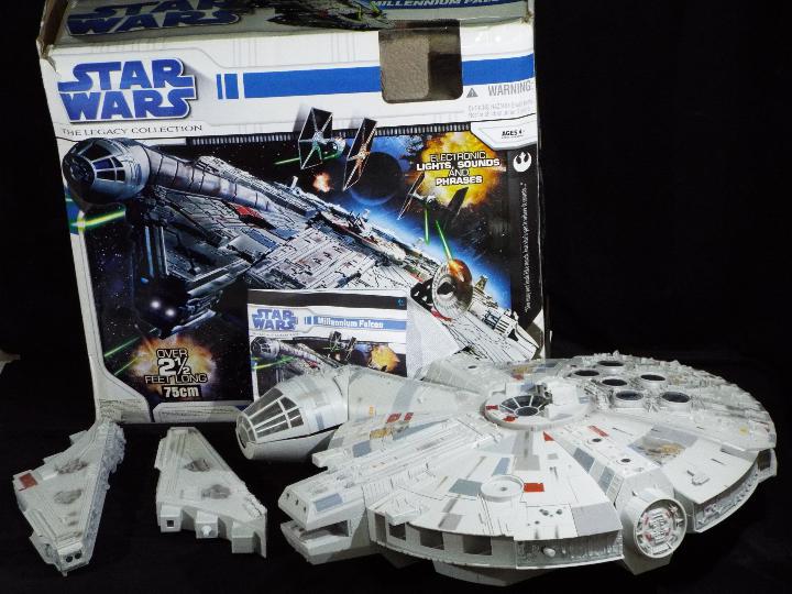 Hasbro, Star Wars - A boxed Hasbro 'The Legacy Collection' Millennium Falcon.