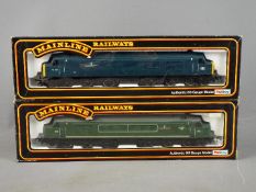 Mainline - Two boxed OO gauge Class 45 diesel locomotives from Mainline. Lot includes #37050 Op.No.