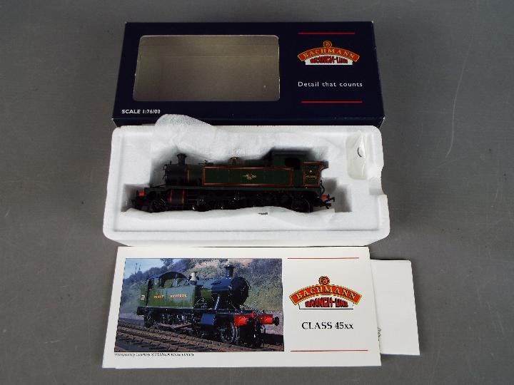 Bachmann - A boxed OO gauge Bachmann #32-125 2-6-2 Class 45XX Tank Engine Op.No.