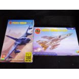 Airfix - Two boxed 1:48 scale model kits comprising # 08105 Panavia Tornado GR4/4A and # 09175