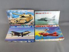 A selection of Model Kits - BAe Hawk T.