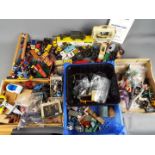 Corgi, Minic, Britains, Solido, Others - A mixed collection of unboxed diecast vehicles,