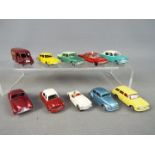 Matchbox, Lesney - An unboxed fleet of 10 Matchbox / Lesney Regular Wheel diecast vehicles.