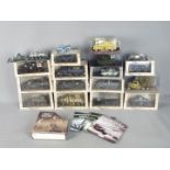 Atlas Editions - 19 boxed diecast military vehicles by Atlas Editions together with some Atlas