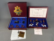 Britains - Two boxed sets of Britains soldiers comprising of Limited Edition #5290 The Royal Scots