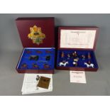 Britains - Two boxed sets of Britains soldiers comprising of Limited Edition #5290 The Royal Scots