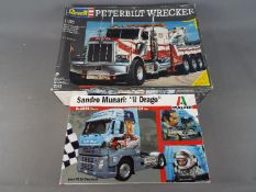 Italeri and Revell - 2 Boxed Plastic Model Kits in various scales.