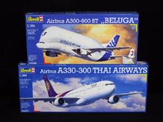 Revell -Two boxed 1:144 scale plastic model kits by Revell.