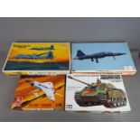 A collection of models including Hasegawa, Academy Minicraft,