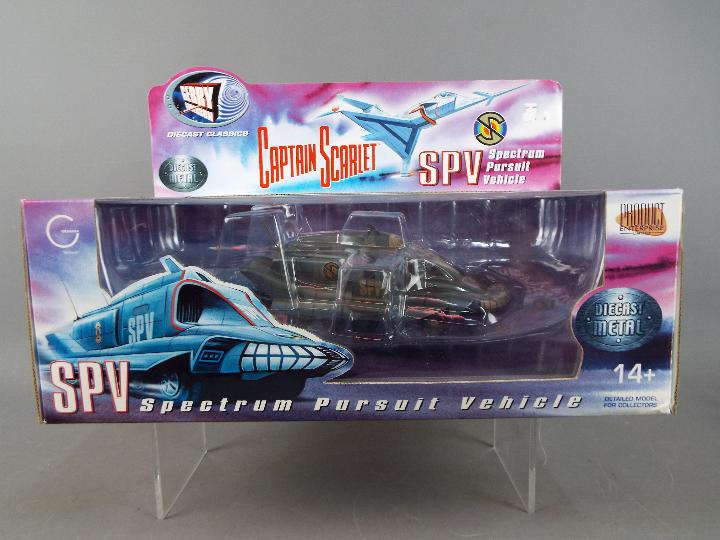 Captain Scarlet - SPV Spectrum Pursuit Vehicle, diecast metal model, Product Enterprise Ltd, - Bild 2 aus 2