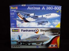 Revell -Two boxed 1:144 scale plastic model kits by Revell.