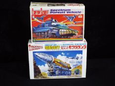 IMAI, Aoshima - two boxed 'Gerry Anderson' themed plastic model kits.