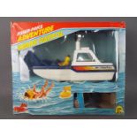 Fisher price - A boxed vintage Fisher Price Adventure #334 Shark Patrol Play set.