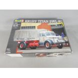 Revell - Krup Triton SWL80 Scale 1-24 Plastic Model Kit Model 07559 Model is unchecked for